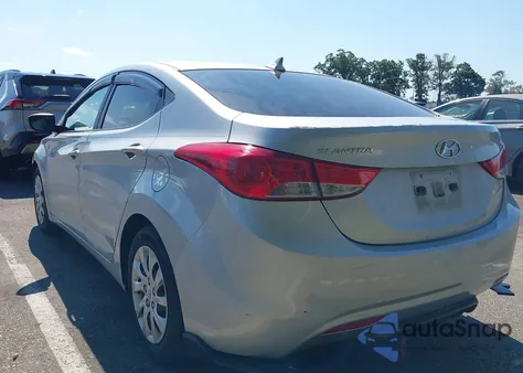 2011 Hyundai Elantra Gls from USA, damaged, VIN 5NPDH4AE7BH031361